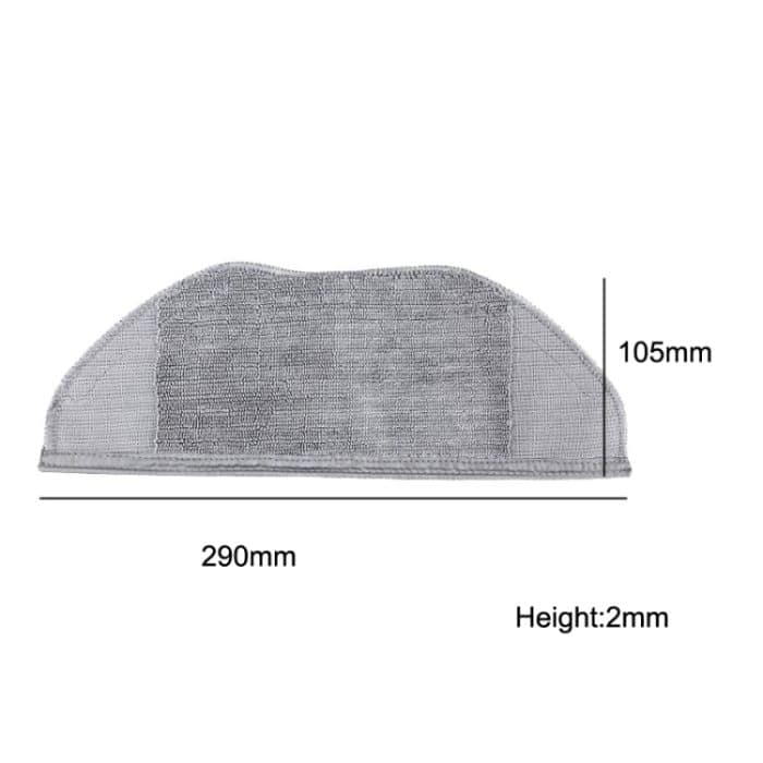 Kehrroboter-Zubehör für Mijia G1, 2 PCS Mop Cloths, 1 Set – Bild 3