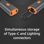 4 In 1 einziehbares schnelles Ladedatenkabel mit OTG-Adapterfunktion – Bild 5