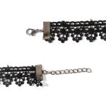 Gothic-Lolita-Vintage-Halskette mit Fransen und Spitze, Stil: – Bild 3