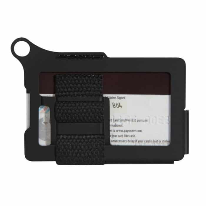 Herren-Geldbörsen mit Kreditkartenetui aus Metallgewebe, Card Holder – Bild 3