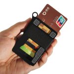 Herren-Geldbörsen mit Kreditkartenetui aus Metallgewebe, Card Holder – Bild 5