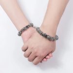 Massives Patronus-Buddha-Sanskrit-Paar-Armband – Bild 5