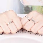 J152 3-in-1 vierblättriges Kleeblatt, abnehmbarer, offener, verstellbarer Ring – Bild 4