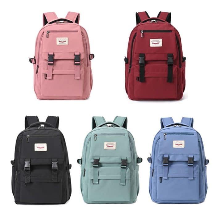 Einfache Tasche für Männer und Frauen mit großem Fassungsvermögen, 660 Black, 660 Blue, 660 Pink, 660 Green, 660 Dark Red – Bild 2