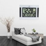Großbild-LCD-Wanduhr, minimalistischer elektronischer Wecker, Large Screen LCD – Bild 7