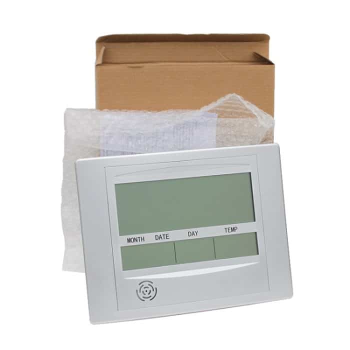 Home Big Screen Display Digitale elektronische Wanduhr Wohnzimmer Temperaturuhr, Anniversary Alarm – Bild 5