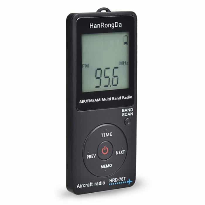 Mini Aviation Band Radio kann automatische Abschaltung einstellen FM, AM, AIR Radio – Bild 2