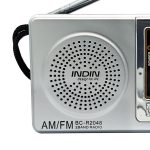 INDIA BC-R2048 AM FM Radio Teleskopantenne Multifunktions-Mini-Taschenradio, INDIN BC-R2048 – Bild 6