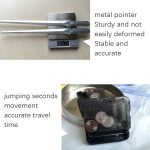 M002 Nachtlicht DIY Digital Wanduhr Wohnzimmer Dekoration Silent Clock – Bild 4