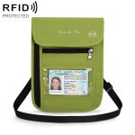 JunLeTu Multifunktionale Messenger-RFID-Anti-Diebstahl-Reisepass-Aufbewahrungstasche, Green, Blue, Purple, Black, Red, Light Grey, Iron Gray