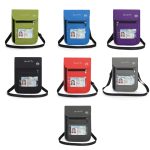 JunLeTu Multifunktionale Messenger-RFID-Anti-Diebstahl-Reisepass-Aufbewahrungstasche, Green, Blue, Purple, Black, Red, Light Grey, Iron Gray – Bild 2