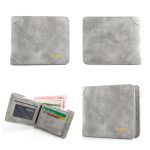 Menbense Matte Short Large Capacity Fashion Casual Adapter Male Wallet, Light Grey, Navy Blue, Black, Dark Gray, Light Brown – Bild 7
