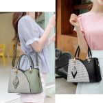 Handtasche mit Gitterstruktur und großem Fassungsvermögen, White, Khaki, Green, Black, Pink – Bild 7