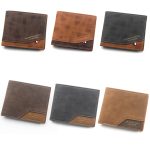 Menbense Hot Stamping Hinge Short Matte Multi-Card Large Capacity Male Wallet, D3301-4 Black, D3301-4 Light Brown, D3301-4 Dark Brown, D3301-5 Black, D3301-5 Light Brown, D3301-5 Dark Brown – Bild 2