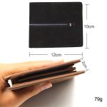 MenBense Short Multi-Card Fashion Casual Matte Wallet, Matte Wallet – Bild 3