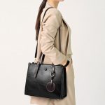 1688 Multifunktionale Vintage Damenhandtasche, Red, Green, Black, Caramel Colour, Brown, Coffee – Bild 7