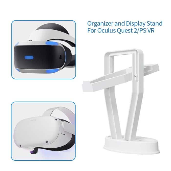 JYS-OC002 VR-Halterung Desktop-Speicherregal für Oculus Quest 2, JYS-OC002 White, JYS-OC002 Black – Bild 5