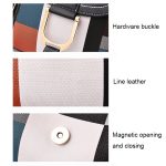 TFZ 959 PU-Damenrucksack aus weichem Leder, White, Red Wine, Black, Soil Yellow, Coffee – Bild 5