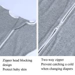 Insular Baby-Baumwoll-Steppdecke für Neugeborene, Pucksack, Größe:, 60cm For 0-3 Months, 68cm For 2-6 Months – Bild 3