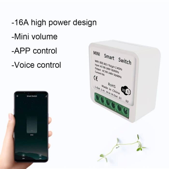 003 WiFi App Fernbedienung Sprachsteuerung Smart Switch, Smart Switch – Bild 6