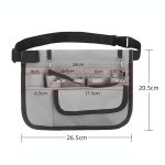 Tragbarer Oxford-Werkzeugabfallbeutel für medizinisches Personal, Oxford Black, Oxford Grey, Oxford Blue, Oxford Purple – Bild 3