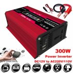 Wechselrichter für Solarstromanlagen + 30-A-Controller + 18-W-18-V-Solarpanel, Black 12V To 220V, Black 12V To 110V, Red 12V To 220V, Red 12V To 110V – Bild 3