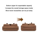 AUGUR Herren-Einschulter-Umhängetasche aus Canvas, Black, Coffee, Grey – Bild 5