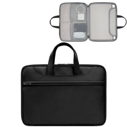 Baona BN-Q006 Laptop-Handtasche aus PU-Leder mit vollständiger Öffnung, For 11/12 inches, For 13/13.3/14 inches