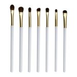 7 Stück/Set Rosshaar-Täglicher Lidschattenpinsel, rauchiger Make-up-Pinsel