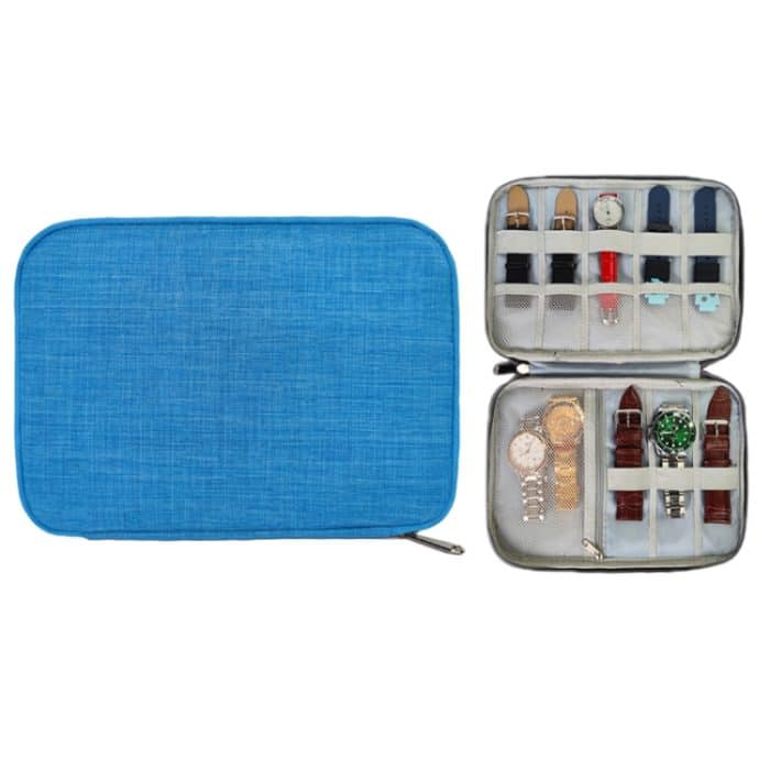 TBD0602459901.jpg Wasserdichte Aufbewahrungstasche für Kinder-Smartwatch-Armband, Blue, Purple, Black, Grey, Wine Red, Navy, Gray (Small), Black (Small) – Bild 1