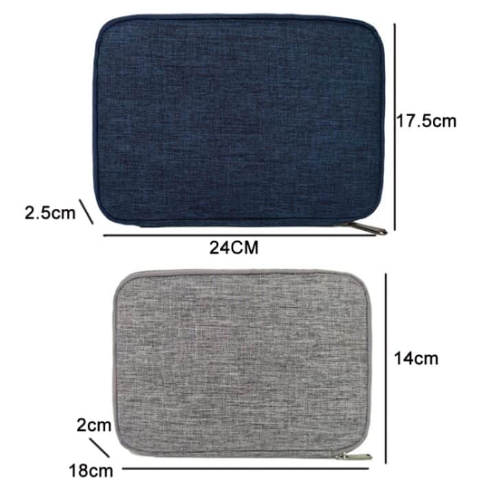 Wasserdichte Aufbewahrungstasche für Kinder-Smartwatch-Armband, Blue, Purple, Black, Grey, Wine Red, Navy, Gray (Small), Black (Small) – Bild 3