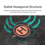 SunnyLife Drohne universell doppelseitiger faltbarer Lederhubschritt, Größe: 55 x 50 cm – Bild 4