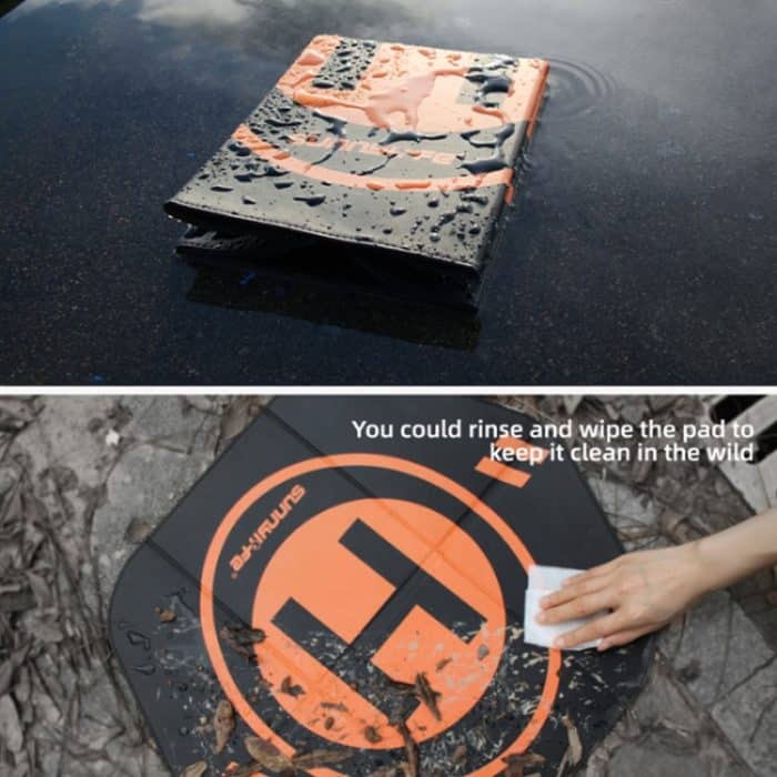 SunnyLife Drohne universell doppelseitiger faltbarer Lederhubschritt, Größe: 55 x 50 cm – Bild 6