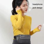 Outdoor-Sporttasche mit doppeltem Reißverschluss, wasserdicht, Lycra-Körper, schmale Taille, Black, Mint Blue, Grey, Rose Red, Green – Bild 7