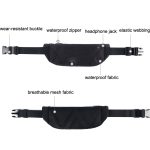 Ultraleichte, eng anliegende Handy-Hüfttasche mit großem Fassungsvermögen für Outdoor-Sportarten, Yellow, Black, Blue, Grey, Silver – Bild 4