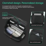 Tigernu T-B9023 Casual Business Herren Rucksack Einfache Laptoptasche, T-B9023 Black – Bild 4