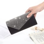 Strass Damen Abendessen Tasche Umhängetasche Münze Kosmetik Aufbewahrungstasche, Coin Bag – Bild 3