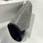 Strass Damen Abendessen Tasche Umhängetasche Münze Kosmetik Aufbewahrungstasche, Coin Bag – Bild 4