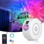 WiFi Graffiti Smart Circular Star Projection Light Heimkino-Atmosphärenlicht – Bild 2
