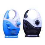 Sayin SY-950 Tragbares wasserdichtes kleines Radio AM/FM Universalband Elder Radio, SY-950 Blue, SY-950 Black – Bild 2