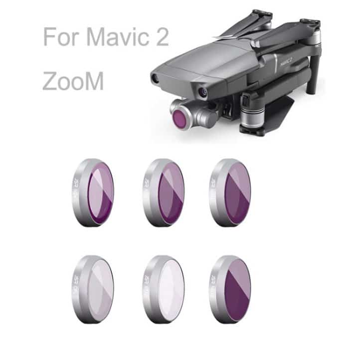 JSR für DJI Mavic 2 Zoom Filterzubehör, Spezifikation:, MCUV, CPL, ND4, ND8, ND16, ND32, Star, CPL/ND8/ND16, ND4/ND8/ND16/ND32, UV/CPL/ND4/ND8/ND16, Star/CPL/ND4/ND8/ND16/ND32 – Bild 2