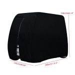 210D Oxford Cloth Golf Cart Cover Scooter Kart Dust Cover, 242 x 122 x 168 cm, 275 x 122 x 168 cm, 285 x 122 x 168cm – Bild 3