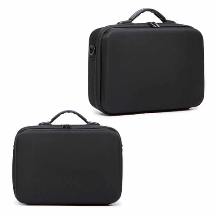 Drone Schulter Umhängetasche Handtasche für DJI Mavic Air 2/Air 2S, 1680 Nylon Black, PU Diamond Pattern Black – Bild 5