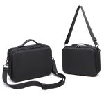 Drone Schulter Umhängetasche Handtasche für DJI Mavic Air 2/Air 2S, 1680 Nylon Black, PU Diamond Pattern Black – Bild 6