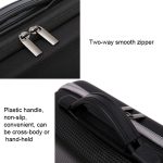 Drone Schulter Umhängetasche Handtasche für DJI Mavic Air 2/Air 2S, 1680 Nylon Black, PU Diamond Pattern Black – Bild 3