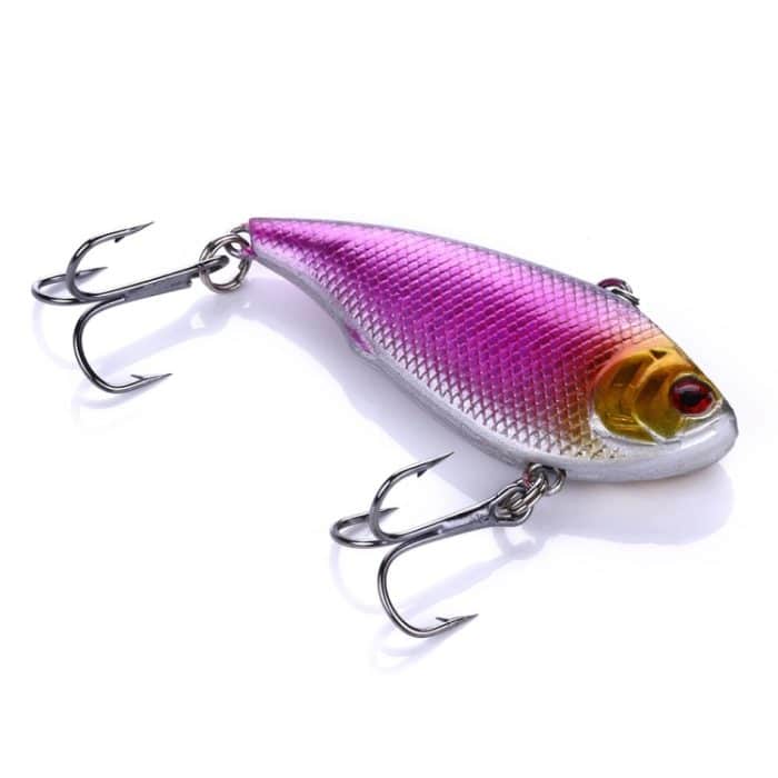 10 Stück HENGJIA VI022 10 g 6 cm Kunststoff-VIB-Köder, harter Köder mit Klangperlen, VI022 1, VI022 2, VI022 3, VI022 4, VI022 5 – Bild 4