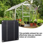 3W Hochgeschwindigkeit und langes Leben im Freien Solar -Haustierablüftung – Bild 6