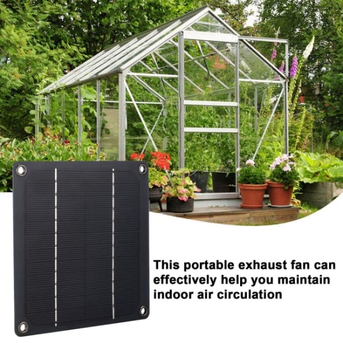 3W Hochgeschwindigkeit und langes Leben im Freien Solar -Haustierablüftung – Bild 6