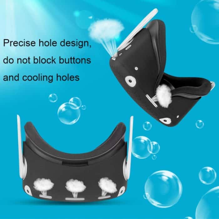 VR stoßfeste und staubdichte Abdeckung für Oculus Quest 2, White, Red, Blue, Black – Bild 2