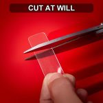 60 Stück/Karton, transparenter, nicht markierender Aufkleber, keine Rückstände, starkes, hochviskoses doppelseitiges Klebeband – Bild 4